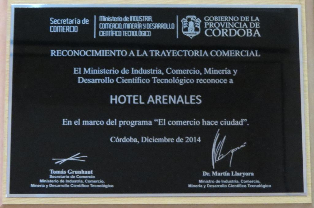 Hotel Arenales 비야카를로스파스 외부 사진